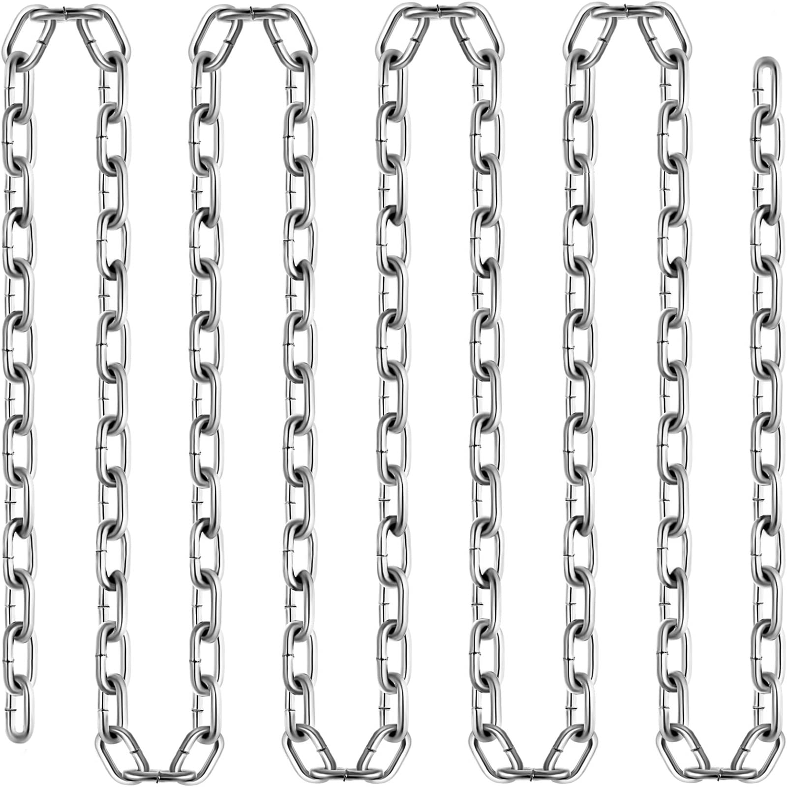 Foto 2 pulgar | Cadena Vevor De Hierro Galvanizado De Grado 30 1/4 Pulgadas X 100 Pies - Venta Internacional.