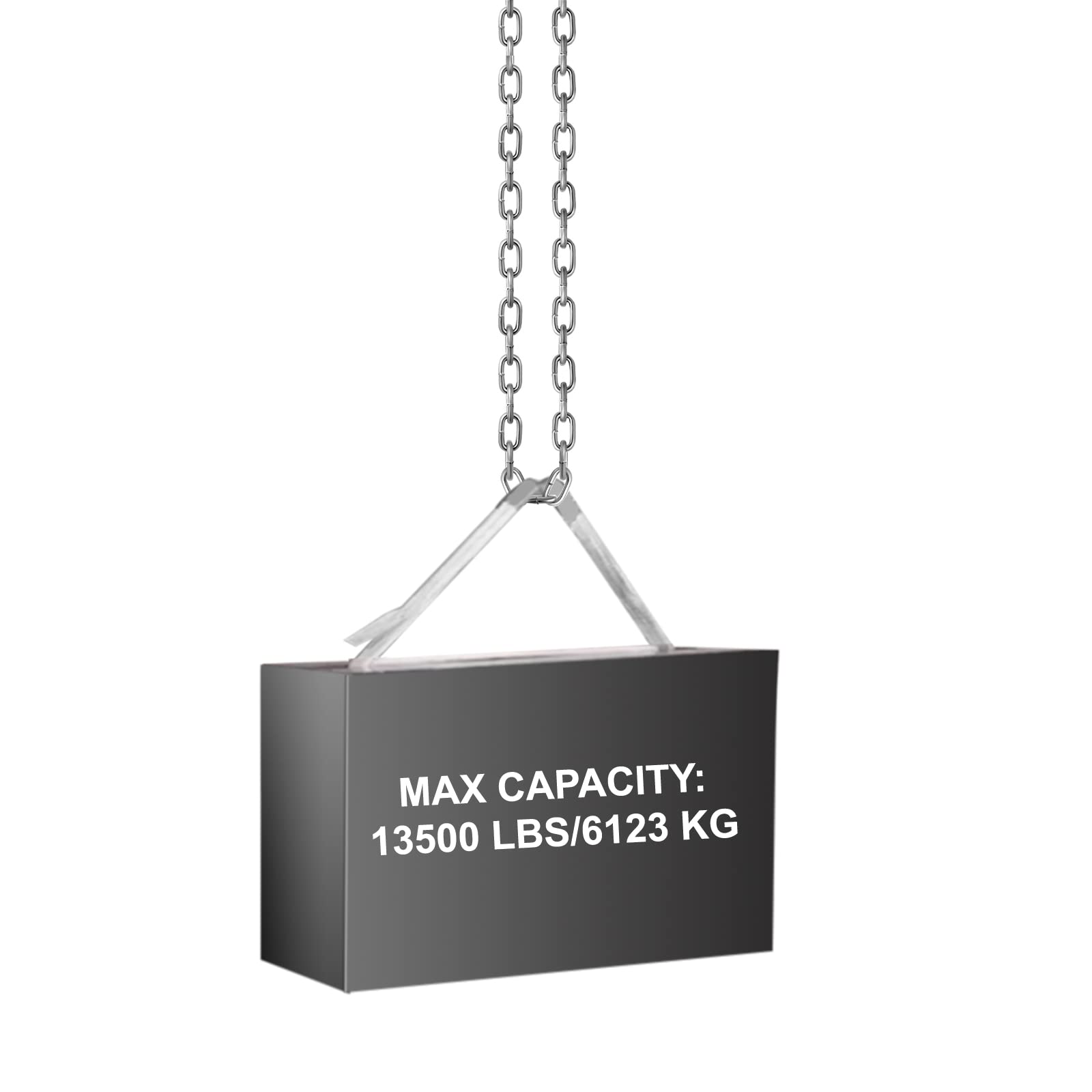 Foto 5 | Cadena Vevor De Hierro Galvanizado De Grado 30 1/4 Pulgadas X 100 Pies - Venta Internacional.