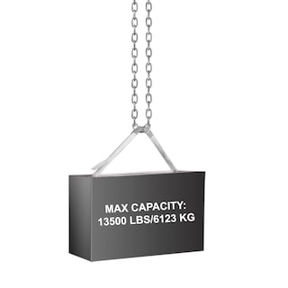 Foto 5 | Cadena Vevor De Hierro Galvanizado De Grado 30 1/4 Pulgadas X 100 Pies - Venta Internacional.