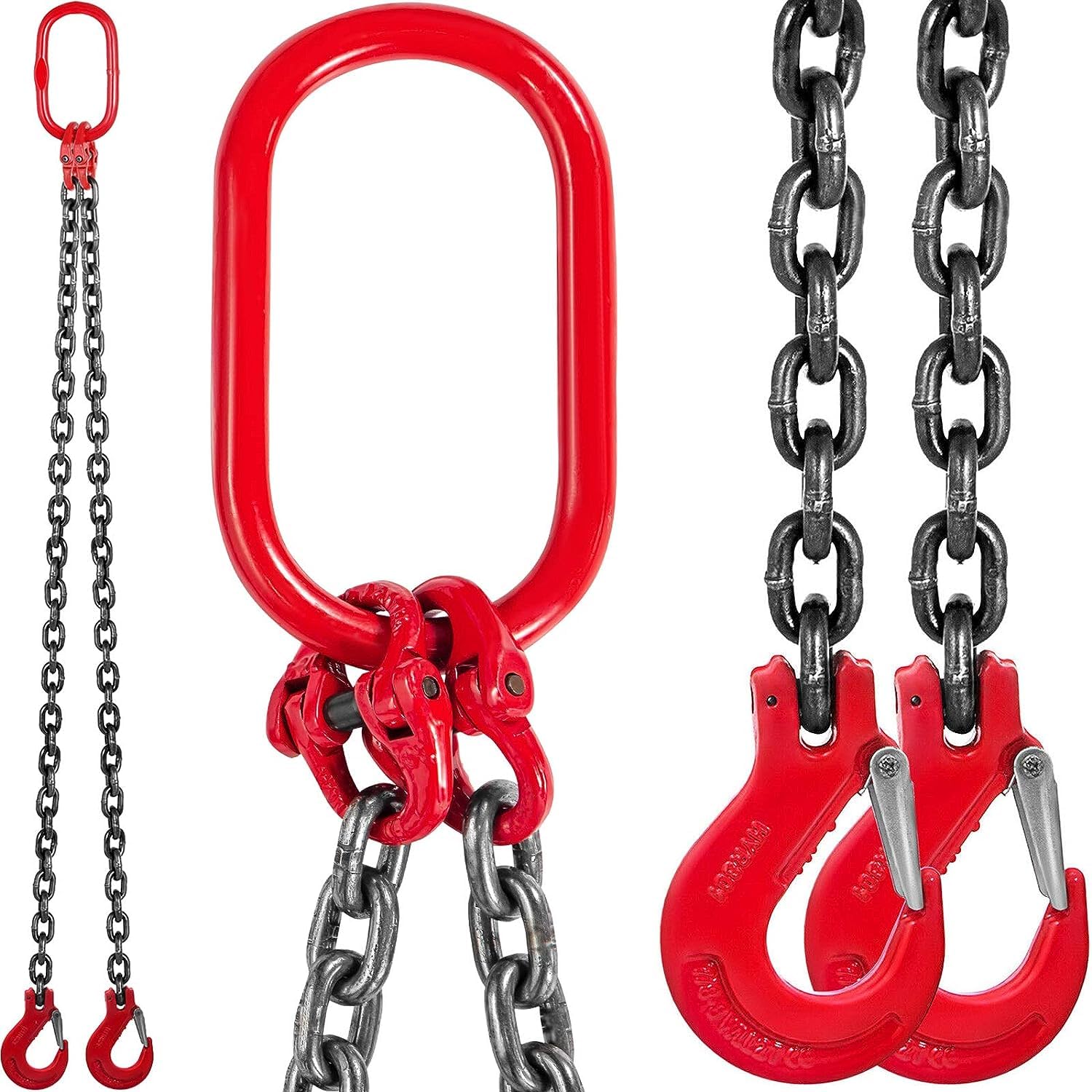 Foto 1 | Cadena Tipo Bandolera Vevor De 4 Toneladas De Capacidad, 1,14 Cm X 1,52 M, Doble Pata - Venta Internacional.