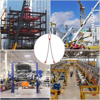 Foto 7 | Cadena Tipo Bandolera Vevor De 4 Toneladas De Capacidad, 1,14 Cm X 1,52 M, Doble Pata - Venta Internacional.