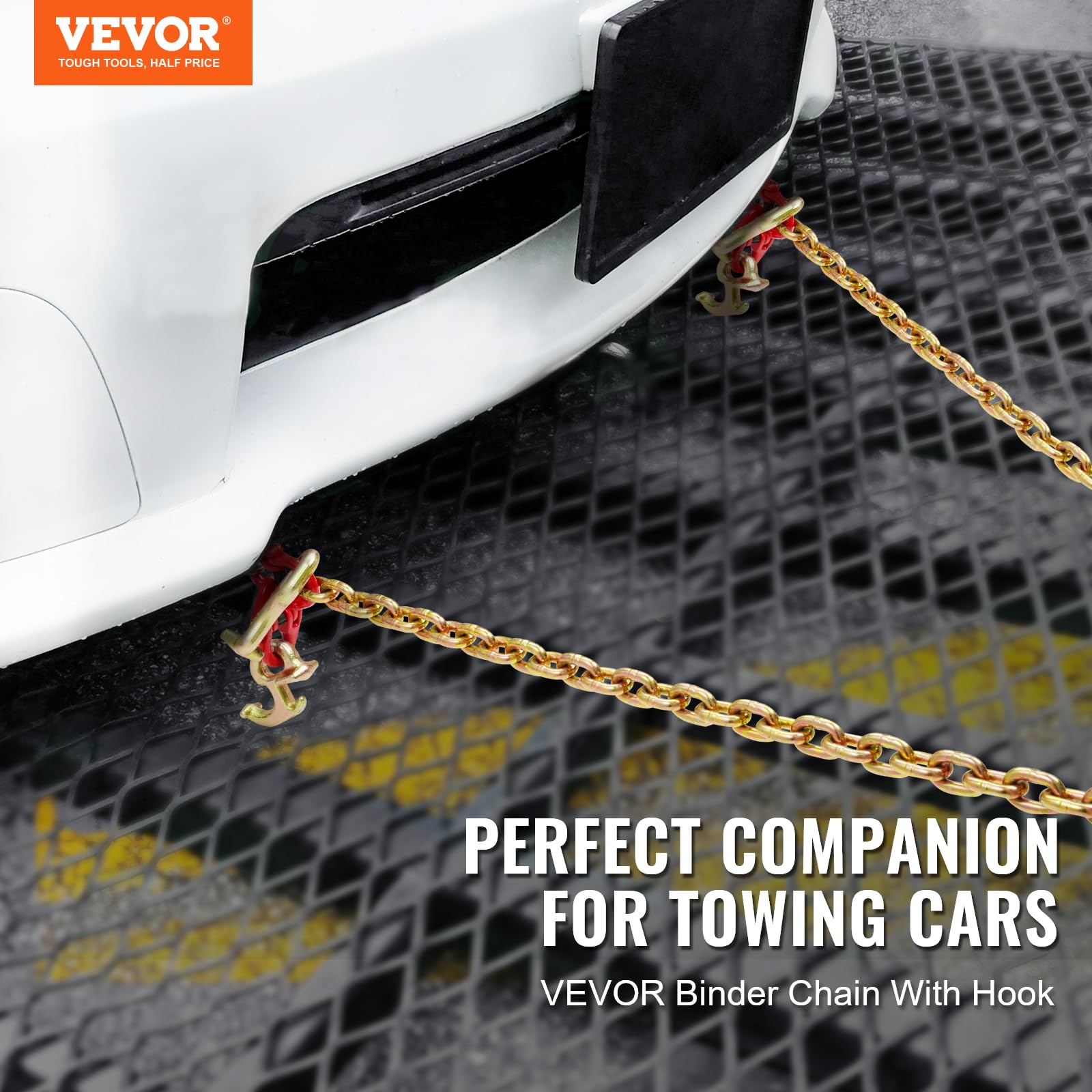 Foto 2 | Brida De Remolque Vevor G80 V, 5/16 X 90 Cm Con Ganchos, 10800 Libras - Venta Internacional.