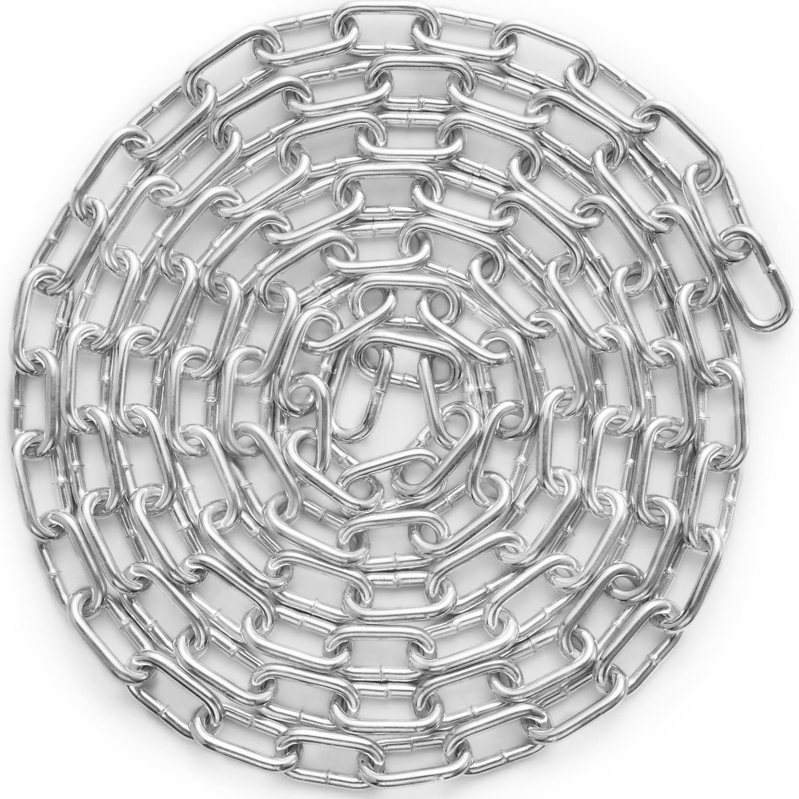 Foto 2 pulgar | Bobina Chain Vevor Proof, 3/16 X 10 Pies (3,5 M), 500 Kg De Carga, Chapada En Zinc - Venta Internacional.