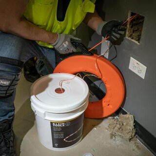 Foto 2 | Pull Line Klein Tools 56110, Polietileno, Naranja/blanco, 6500 Pies - Venta Internacional.