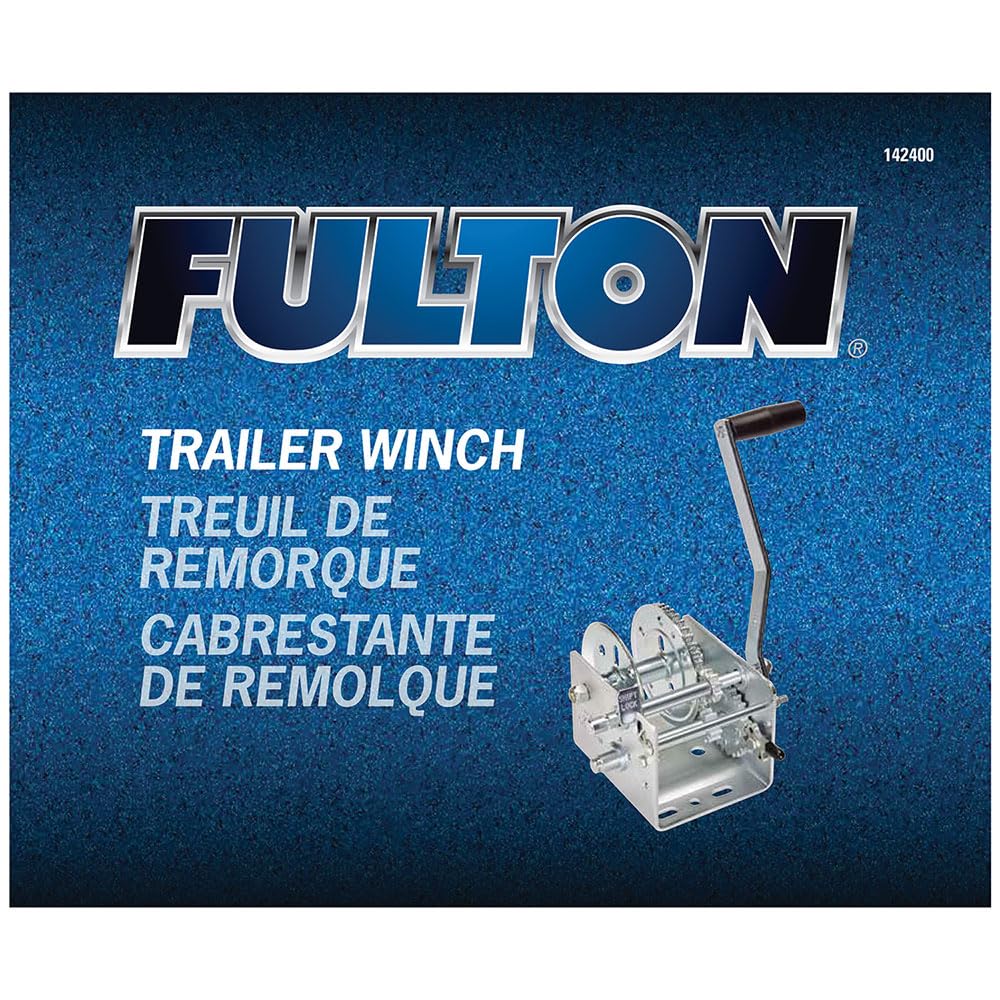 Foto 7 pulgar | Cabrestante Para Remolques Y Barcos Fulton 142400, 907 Kg, Capacidad De 10 Cm, Mango - Venta Internacional.