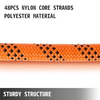 Foto 3 | Cuerda De Poliéster Vevor De Doble Trenza, 14 Mm/61 M, 500 Kg/1100 Libras - Venta Internacional.
