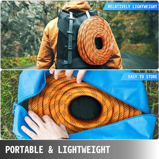 Foto 7 | Cuerda De Poliéster Vevor De Doble Trenza, 14 Mm/61 M, 500 Kg/1100 Libras - Venta Internacional.