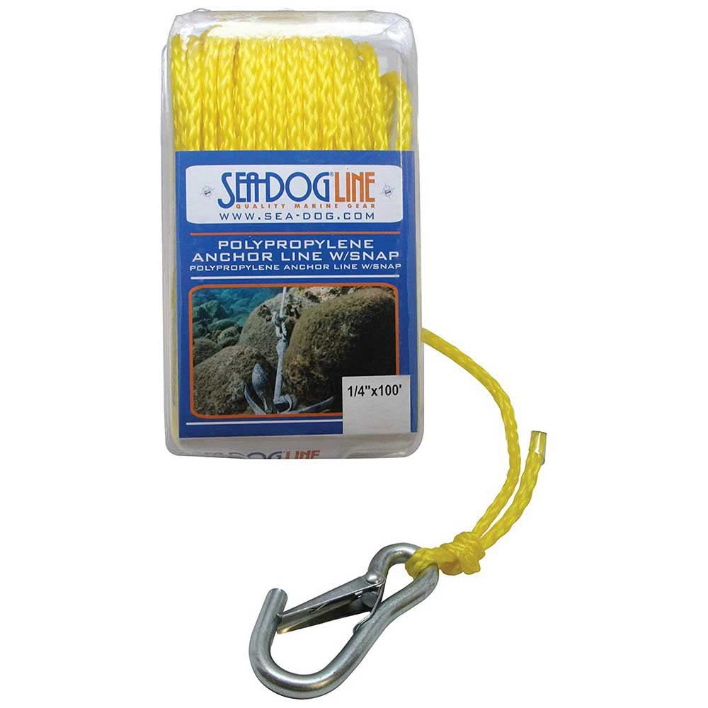 Foto 2 pulgar | Anchor Line Sea-dog 304206100yw-1 Polipropileno 1/4 X 100 Pies - Venta Internacional.