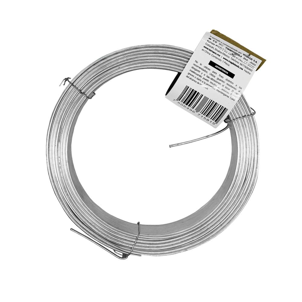 Foto 4 pulgar | 5 Rollos Alambre Galvanizado Calibre 20 1kg C/u Maple Tools