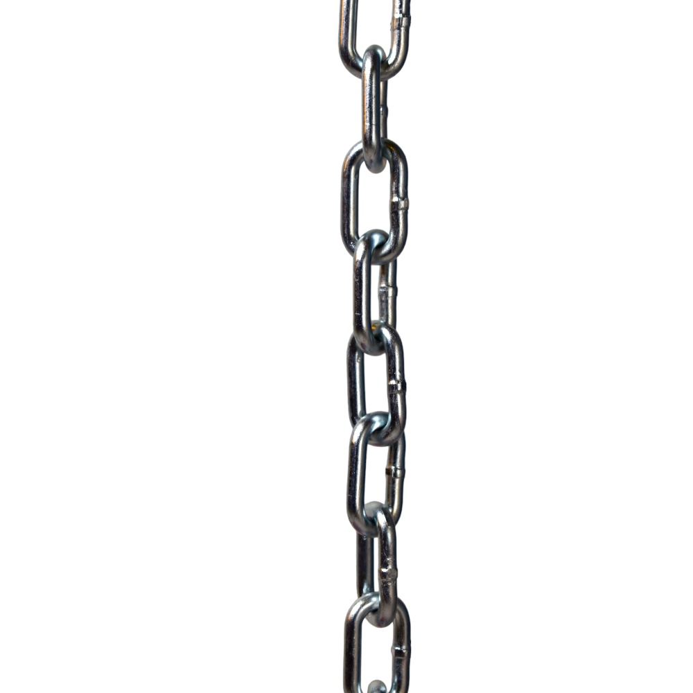 Foto 3 pulgar | Cadena Akron 1/4″ De Acero Galvanizada Cubeta Con 25 Kilos
(aprox)