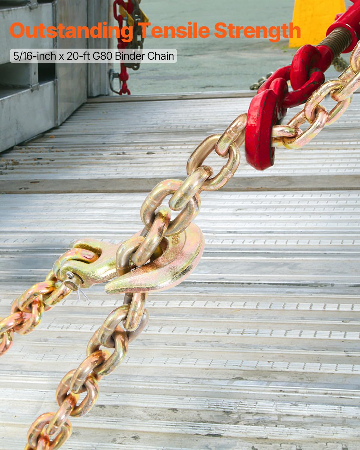 Foto 3 pulgar | Transport Binder Chain Vevor  Límite De Carga De Trabajo De 4900 Libras - Venta Internacional.