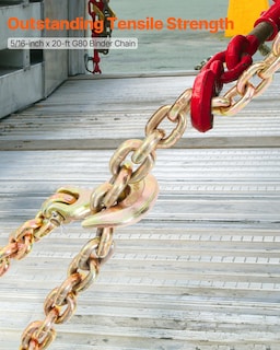 Foto 2 | Transport Binder Chain Vevor Límite De Carga De Trabajo De 4900 Libras - Venta Internacional.