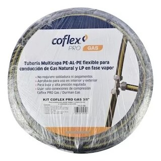 Foto 2 | Rollo Tubería Pe Al Pe Multicapa Gas Tg-d0l100 3/8 100 Mts