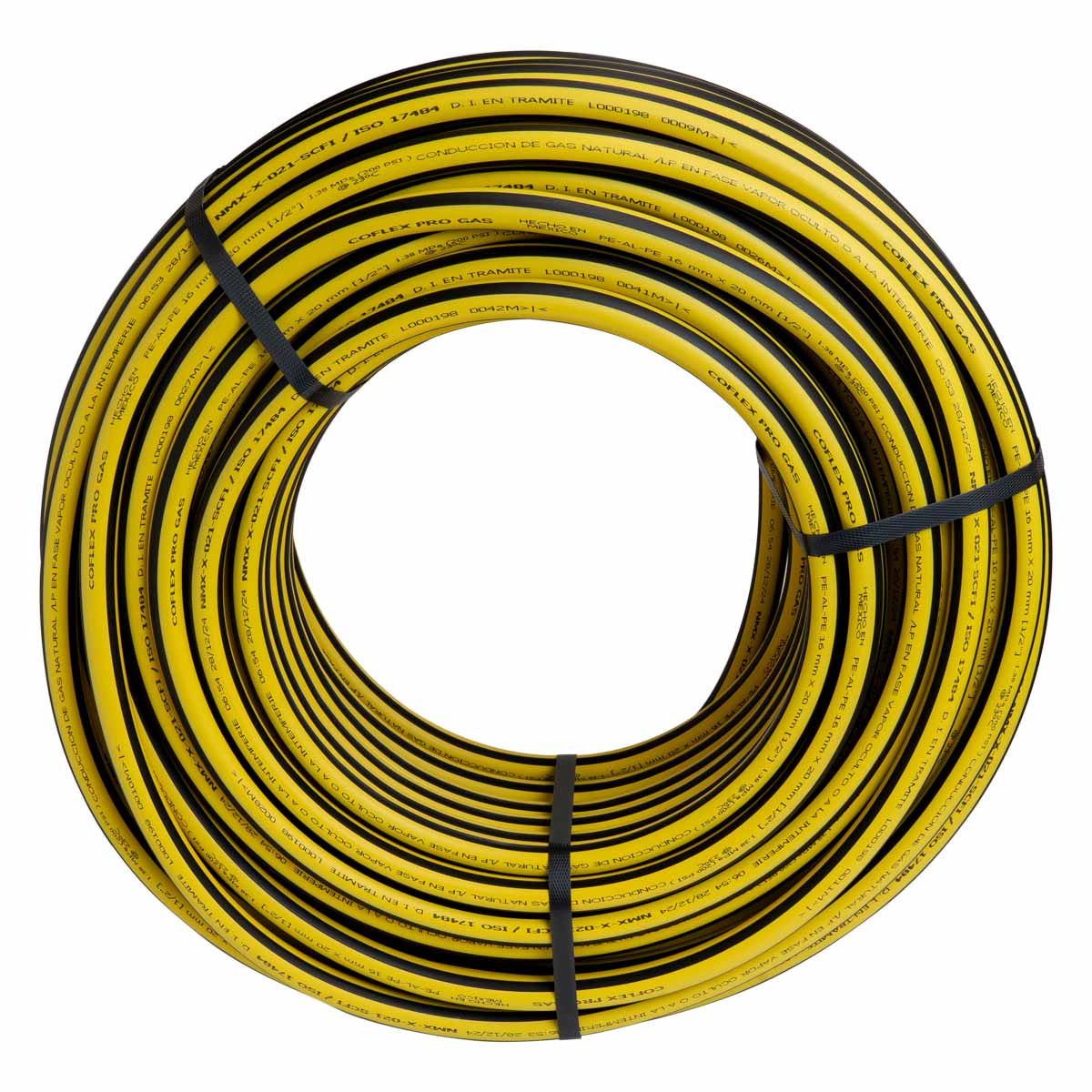 Foto 1 | Rollo 100 Mts Manguera Pe Al Pe 3/4 Pulg (25 Mm) Coflex Gas