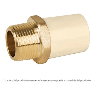 Foto 1 | Adaptador Macho Con Inserto Metálico 1'' Foset