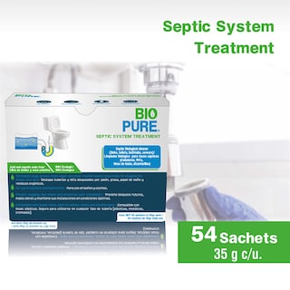 Foto 3 | Tratamiento para Fosas Sépticas Biopure Fórmula Biológica Ideal para Wc Lavamanos Tuberías