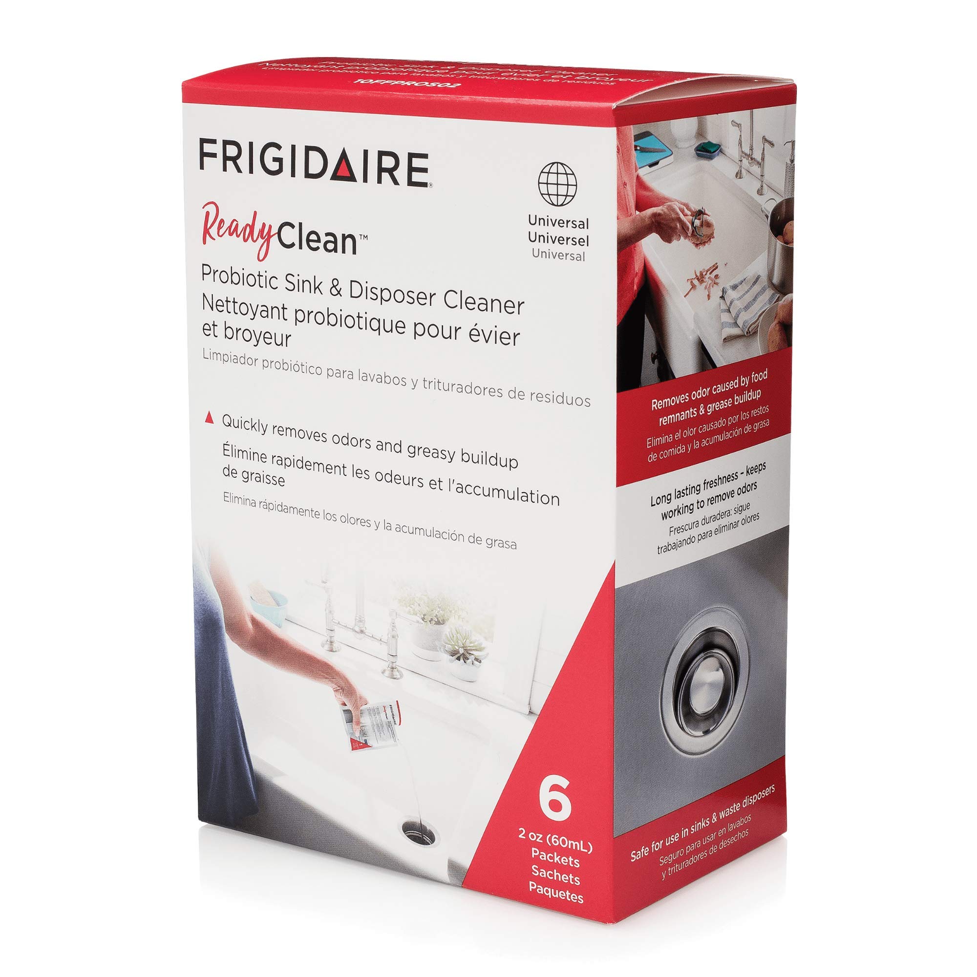 Foto 2 pulgar | Limpiador De Fregaderos Y Trituradores Frigidaire 10ffpros02 Readyclean - Venta Internacional.