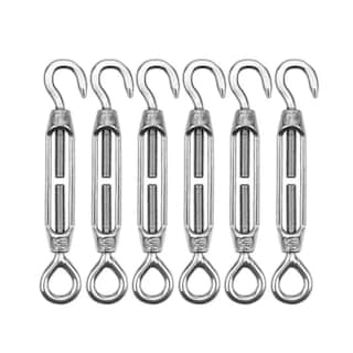 Foto 1 | Ganchos Tensores De Alambre 6 Pzs Eo Safe Imports Esi-17134 Plata