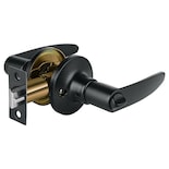 Cerradura Manija Cilindro Latón color Negro Recámara Truper - Hermex