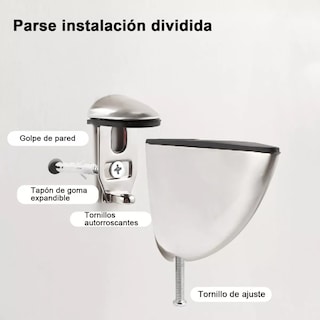 Foto 3 | Pack 6 Pinzas Pelícanos Bisagras Medianos Belug Para Repisas Vidrio