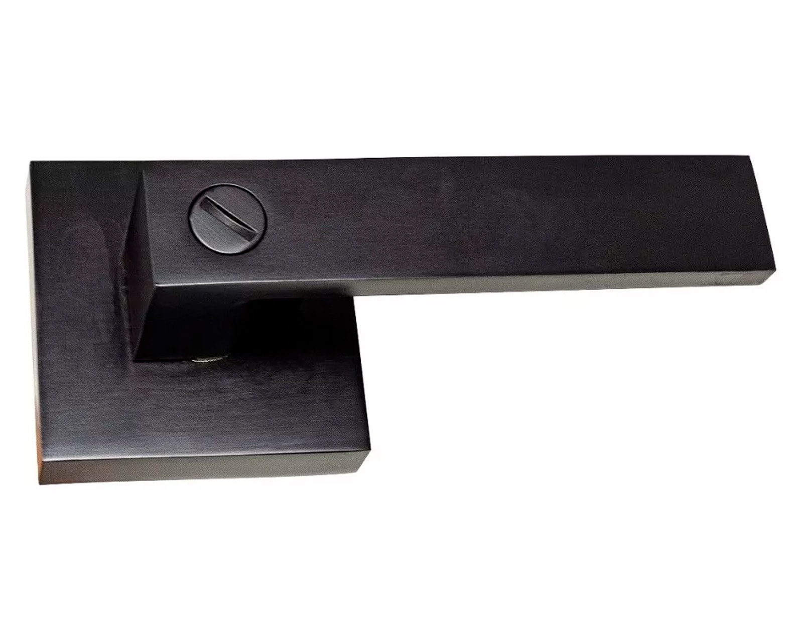 Chapa Cuadrada Alfa QJAK-BN-NG color Negro para Baño $2,396