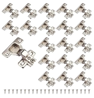 Foto 1 | Bisagra Bidimensional Brazo Corto 35 Mm 10 Pares Plata