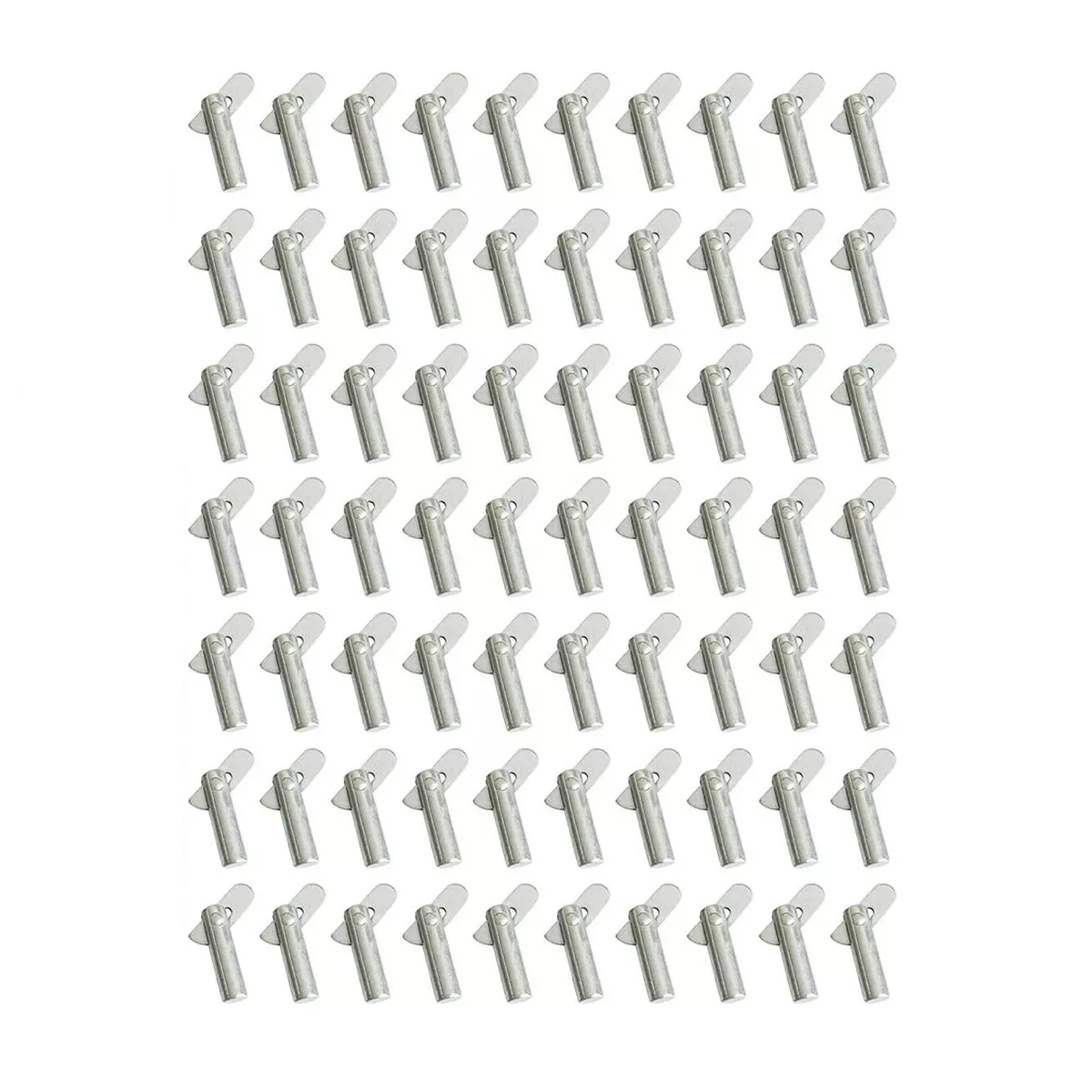 Foto 2 pulgar | Kit 100 Piezas De Conector Pasador De Bloqueo Eo Safe Imports Esi-15609 Plata