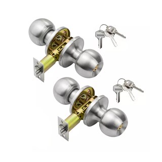 Foto 1 | Cerraduras de Acero Inoxidable Eo Safe Imports Esi-17888 Plateadas 2 piezas para Puerta Principal