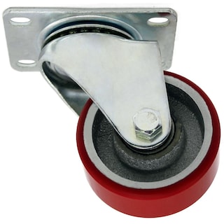 Foto 2 | Pack 4 Ruedas Girat Doble Balero 3'' 110kg Roja Miler Cargo