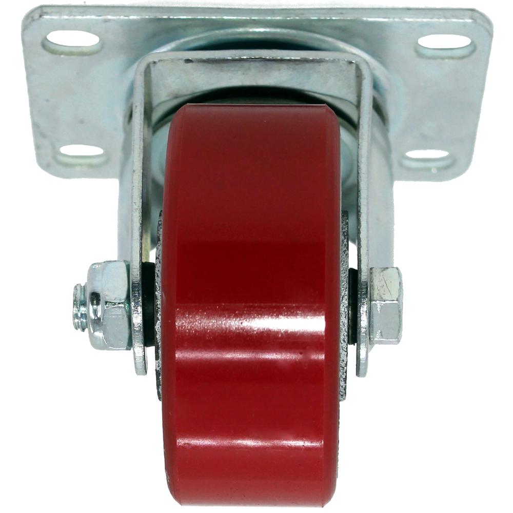 Foto 3 | Pack 4 Ruedas Girat Doble Balero 3'' 110kg Roja Miler Cargo