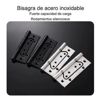 Foto 5 | Bisagras Para Puertas 5x3x3 De 304 Lab.g Acero Inoxidable 6pcs Plata