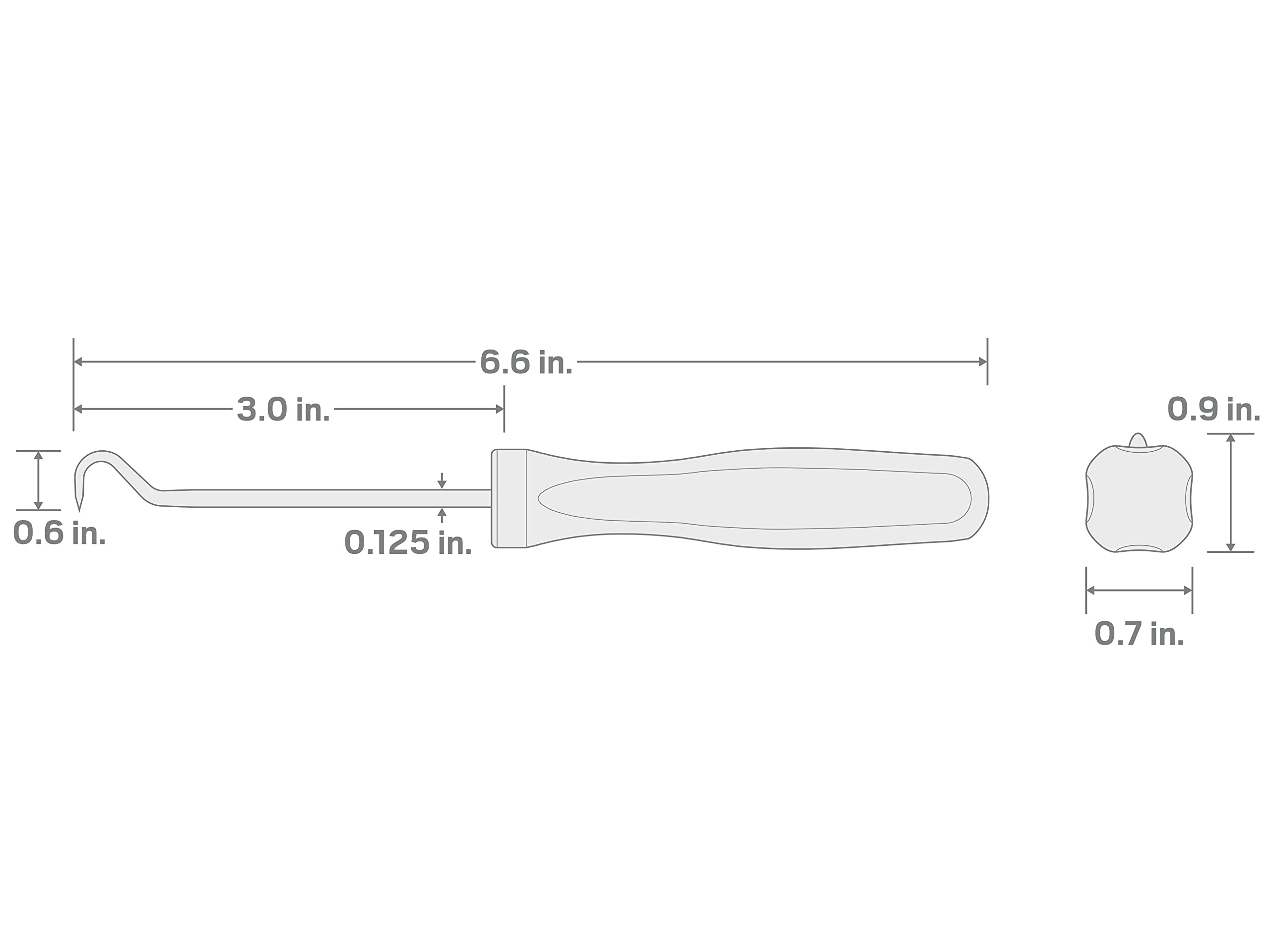 Foto 8 pulgar | Gancho Tekton Pnh21104 De 90 Grados (3,17 Mm X 7,62 Cm) Fabricado En Ee. Uu. - Venta Internacional.
