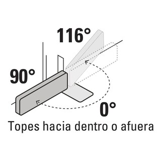 Foto 3 | Bisagra De Piso Hermex Bip-151 Acero Latonado