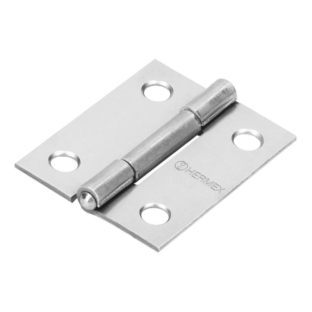 Foto 1 | Bisagra Rectangular De Acero Cabeza Media Bola 1 1/2'' Hermex