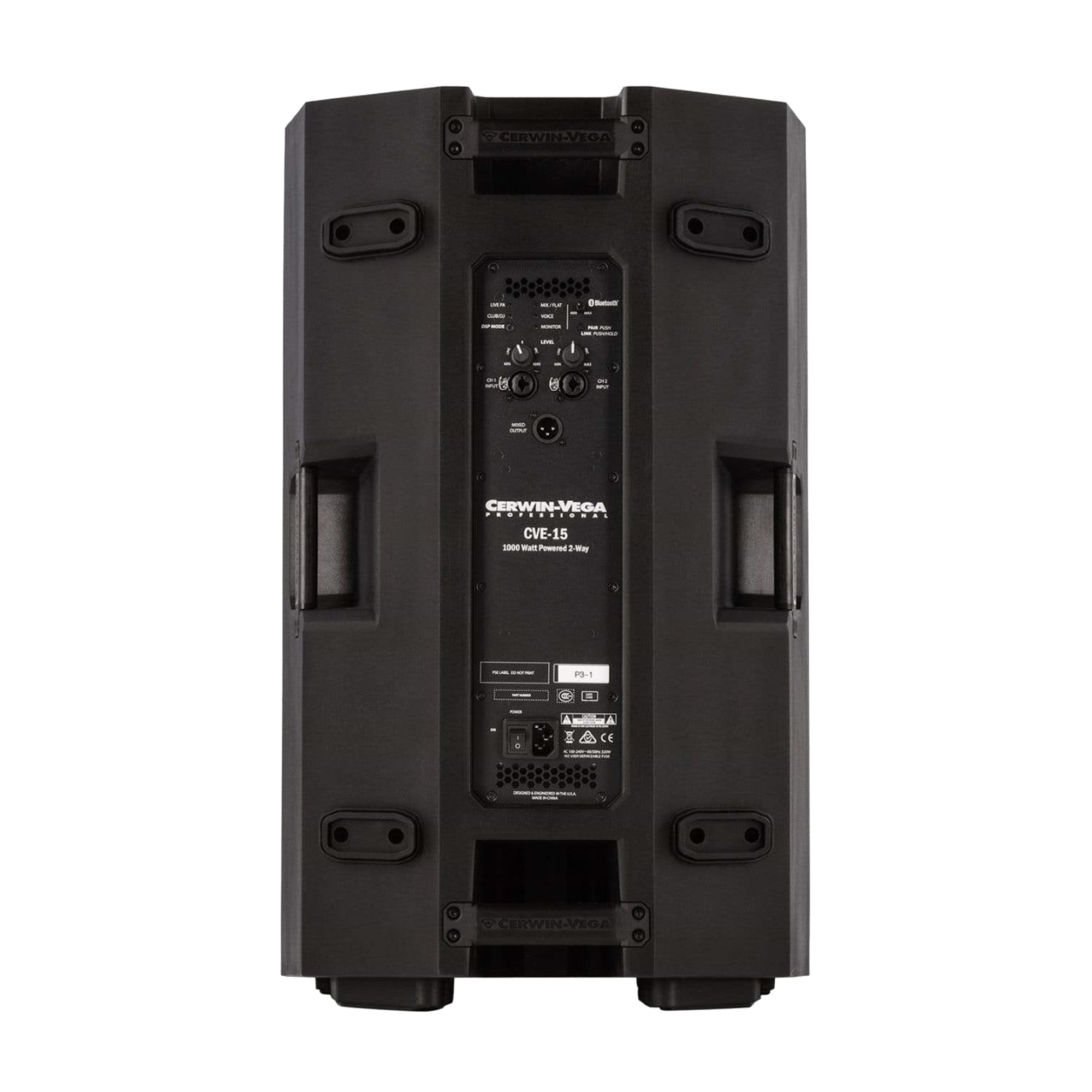 Foto 4 pulgar | Altavoz Amplificado con Bluetooth Cerwin Vega Cve15 color Negro