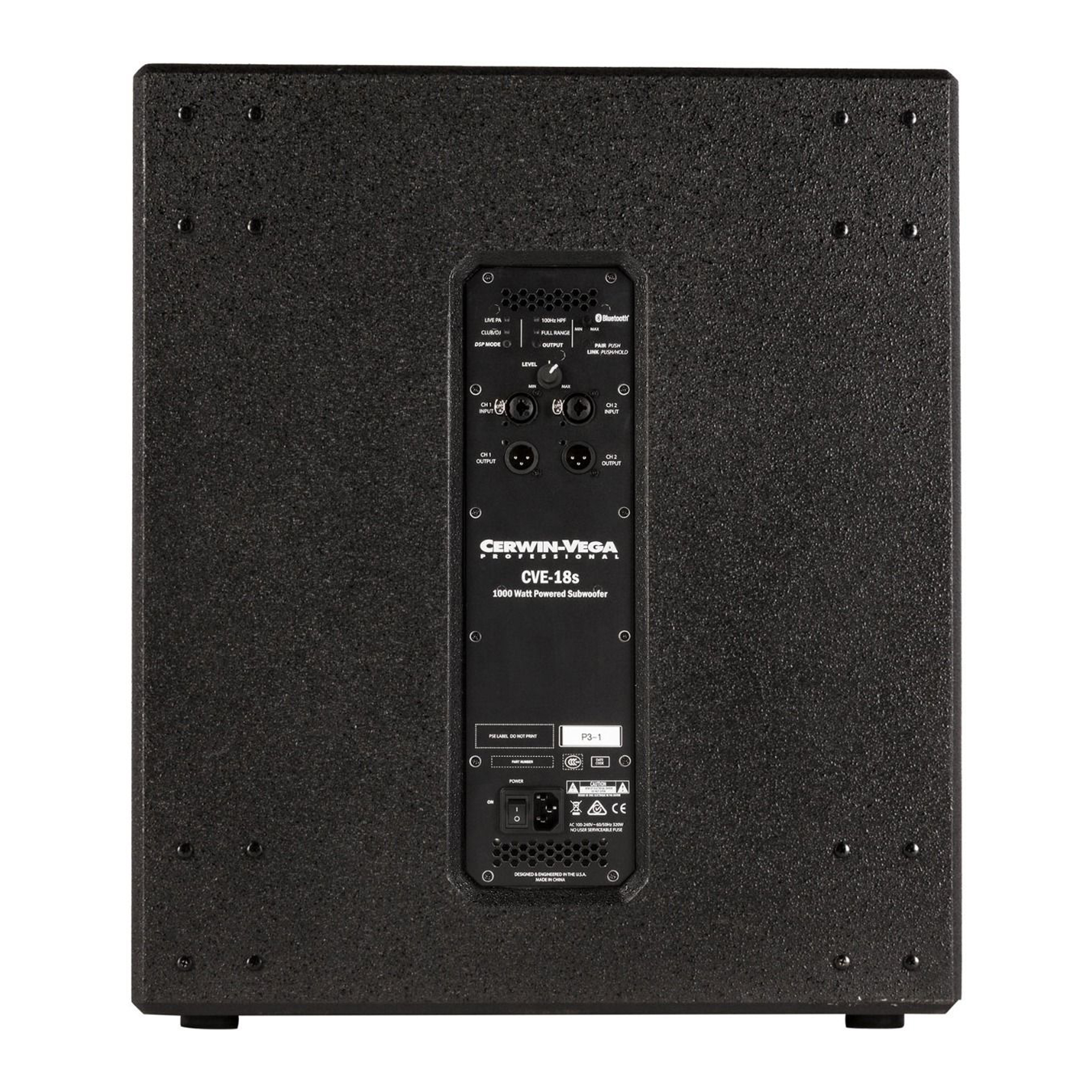 Foto 4 pulgar | Subwoofer de 18" Cerwin Vega Cve18s color Negro
