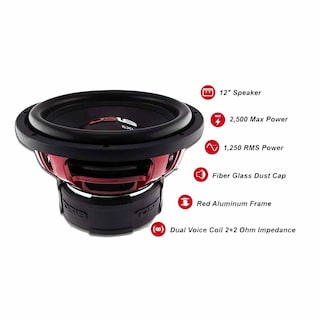 Foto 2 | Subwoofer de 2000 W Ds18 Exlx122d color Negro