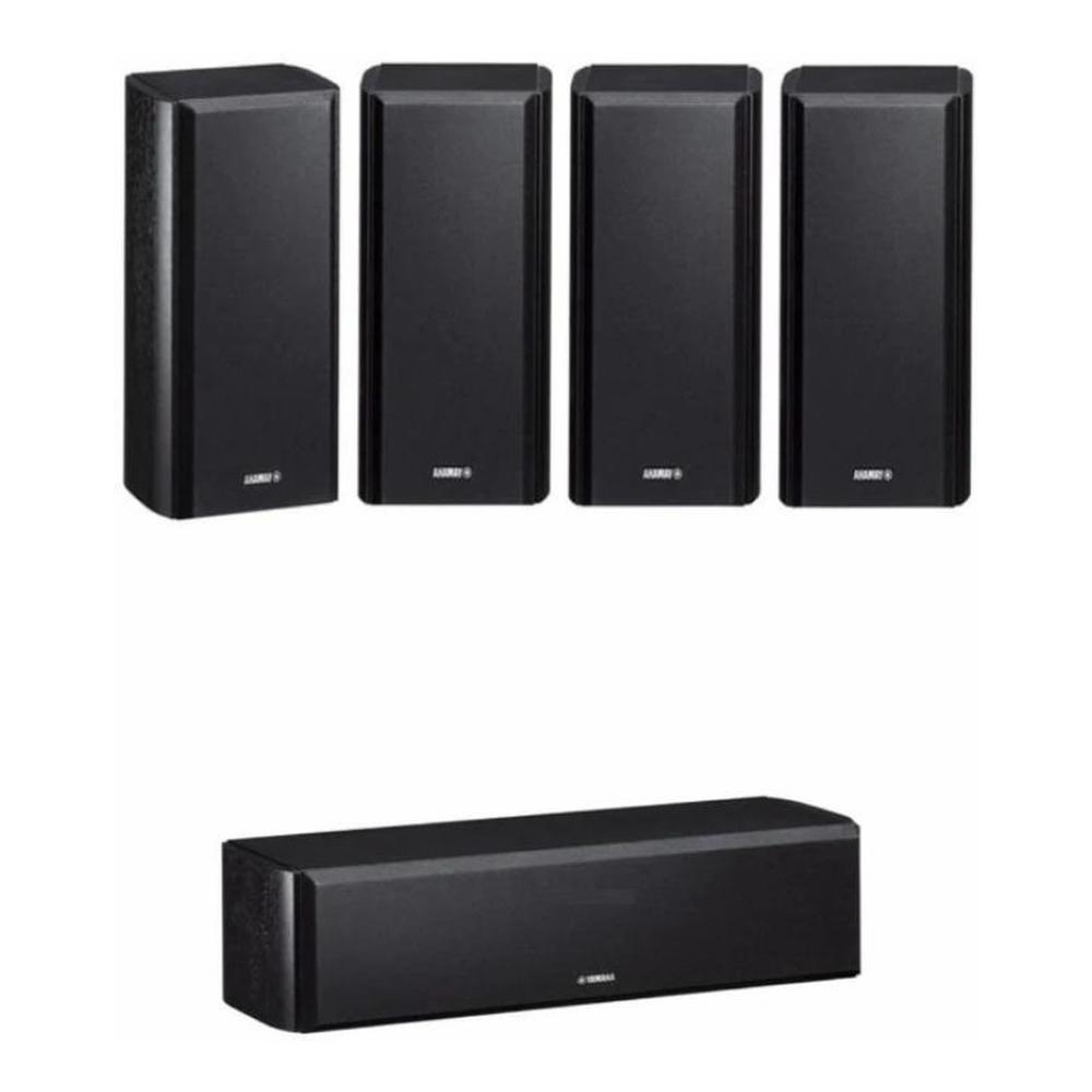 Foto 3 pulgar | Bafes de Repisa Yamaha NS-PA160 color Negro 5 Piezas
