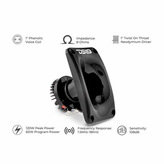 Foto 2 | Controlador de Neodimio DS18 PRO-DKN25 color Negro con Bocina de Aluminio 1''