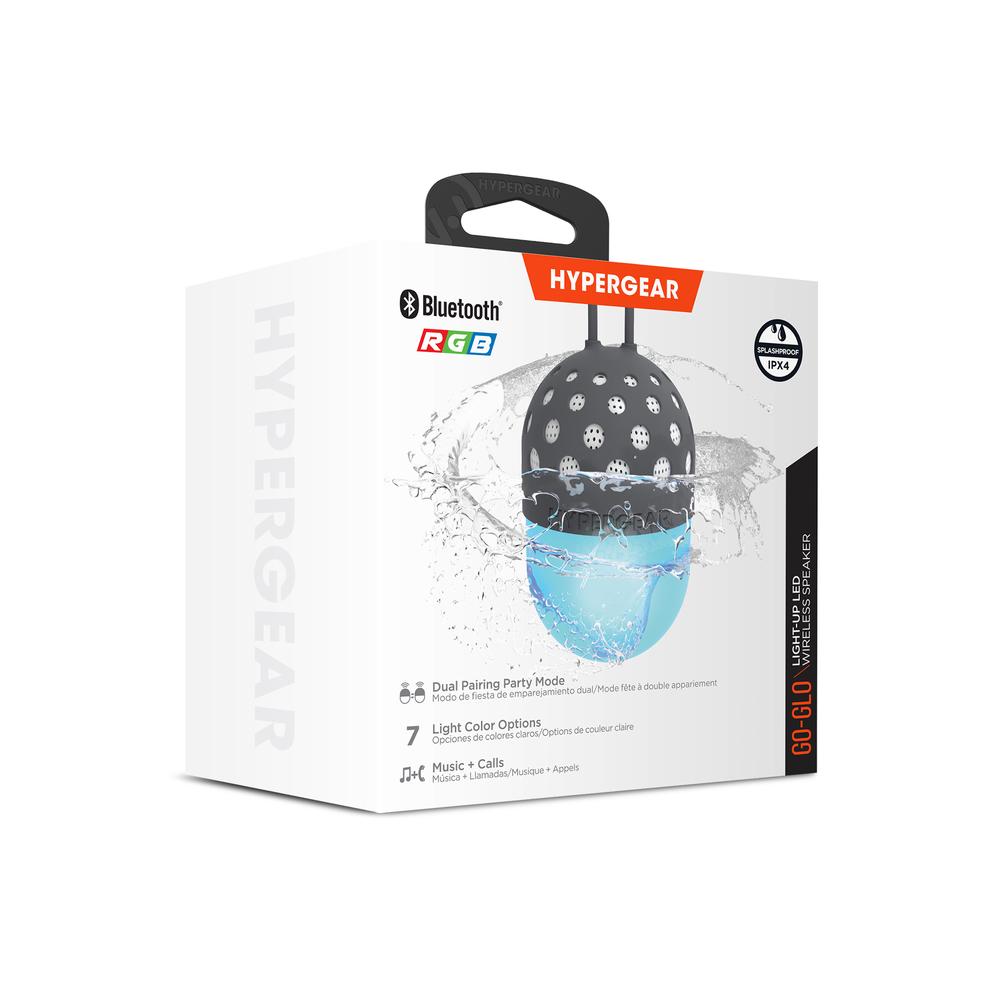 Foto 4 | Bocina Bluetooth Led Gris Hypergear