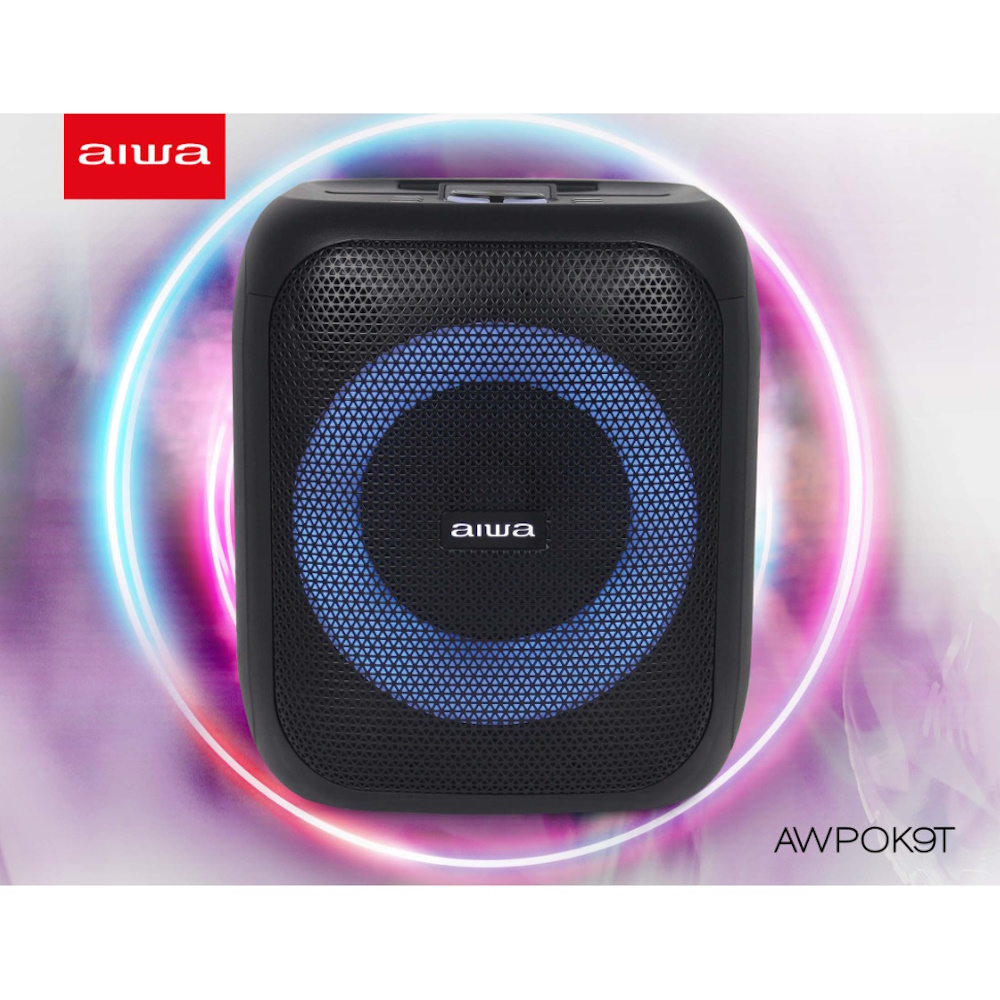 Foto 5 | Bocina Portátil Aiwa 200 W con bluetooth Negro