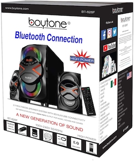 Foto 7 | Bocina Boytone BT-626F 54W con Radio FM y Bluetooth - Venta Internacional