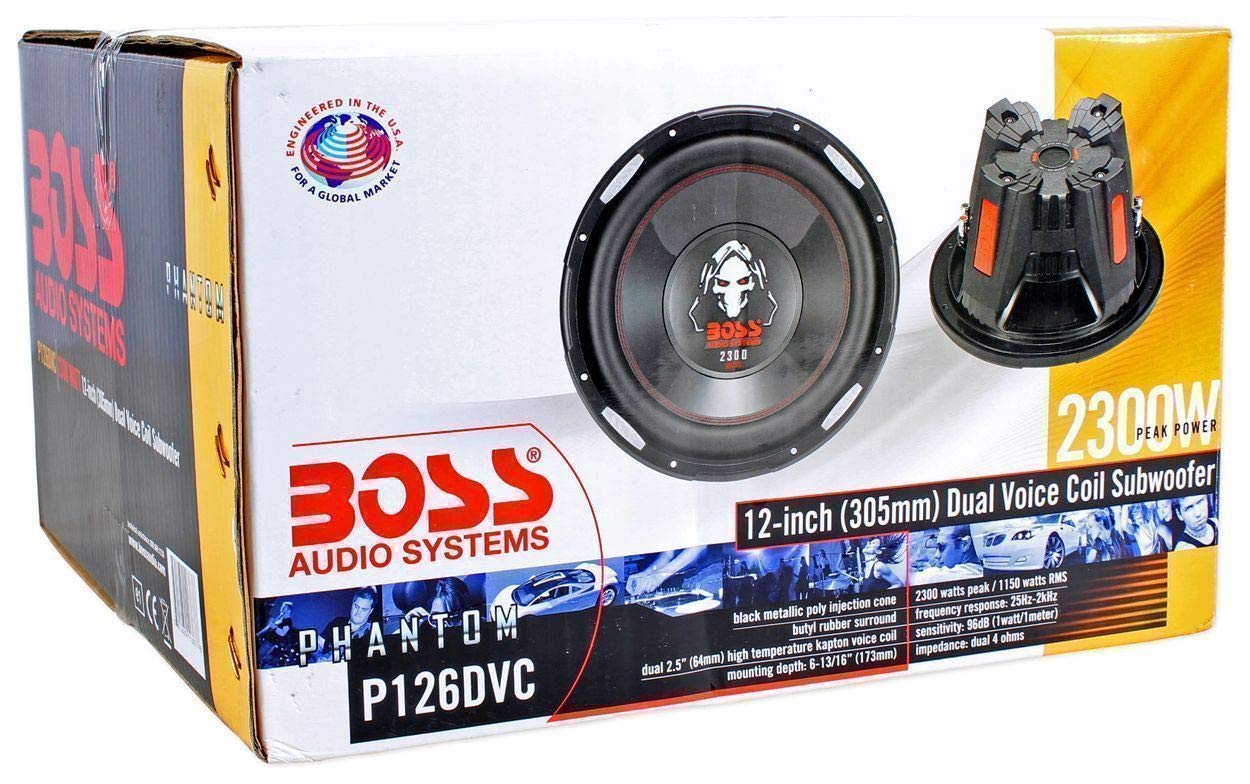 Foto 5 pulgar | Subwoofers para Auto Boss Audio P126dvc 12'' 2300 W con Carcasa - Venta Internacional