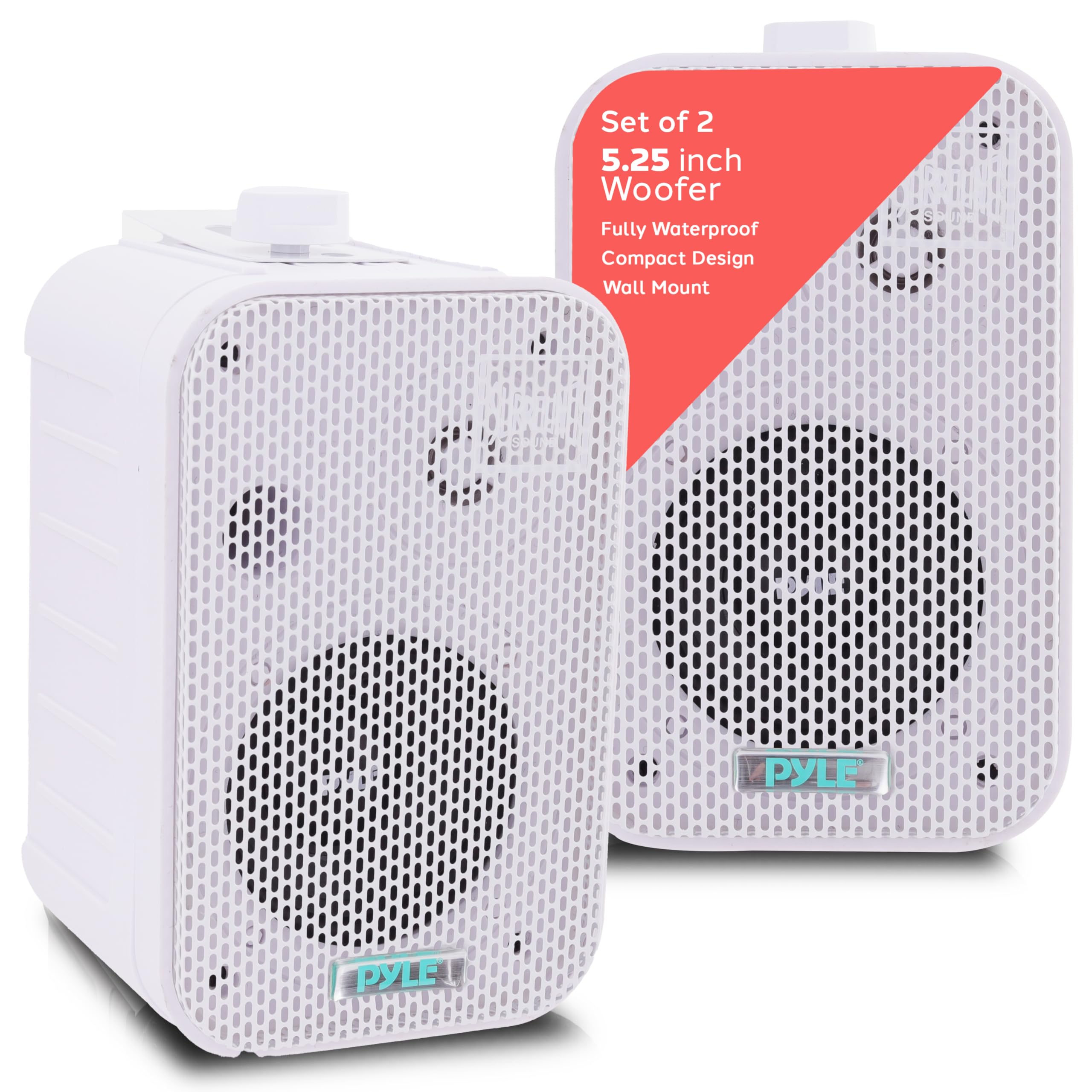 Sistema de Altavoces Pyle Pdwr40w a Prueba de Agua 5.25 - Venta Internacional