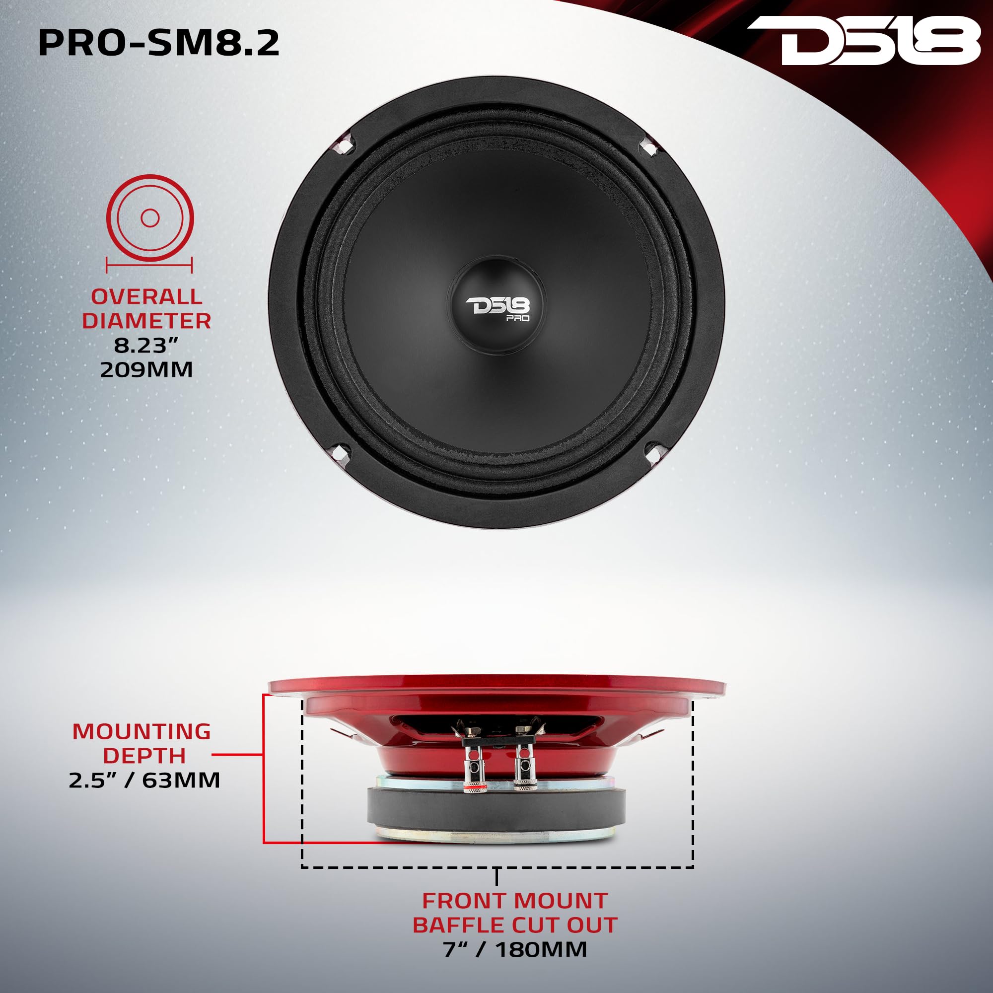 Foto 4 pulgar | Altavoz Ds18 500 w-Venta Internacional