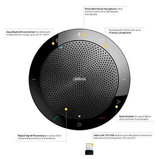 Foto 5 | Altavoz Jabra Speak 510+ Ms Usb Bluetooth - Venta Internacional