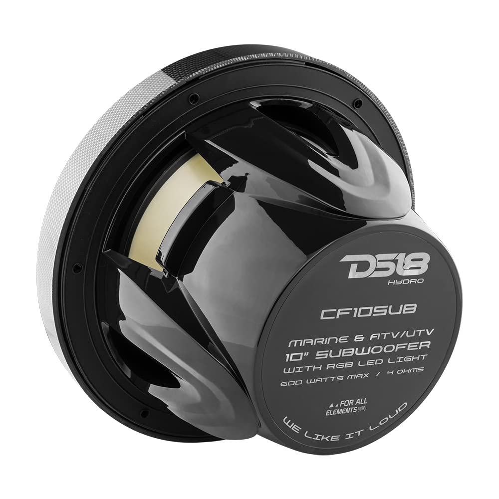 Foto 8 pulgar | Subwoofer Ds18 Cf10sub 10'' 600 W Marino Atv Utv Impermeable - Venta Internacional