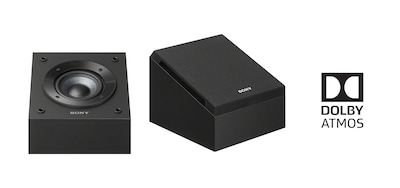 Foto 6 | Altavoz Sony Sscse Compatible Con Dolby Atmos, Color Negro, Par De 4 Pulgadas - Venta Internacional.