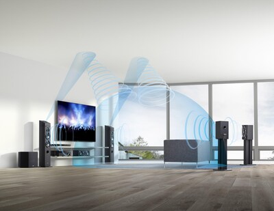 Foto 7 | Altavoz Sony Sscse Compatible Con Dolby Atmos, Color Negro, Par De 4 Pulgadas - Venta Internacional.