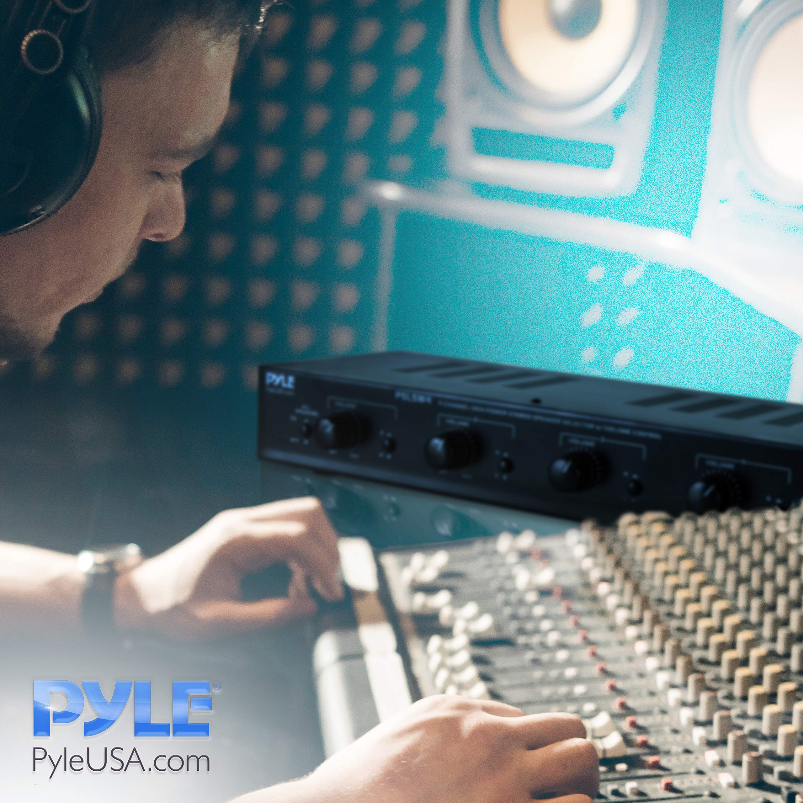 Foto 7 pulgar | Interruptor Selector De Altavoces Pyle Pslsw4 4 Canales 100 W Negro - Venta Internacional.